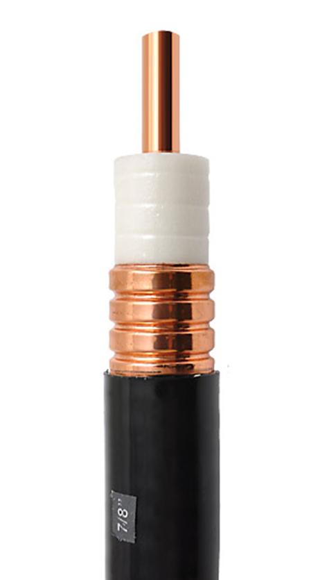 Коаксиальный РЧ-кабель с кольцевой гофрированной медной трубкой 7/8 дюйма 0