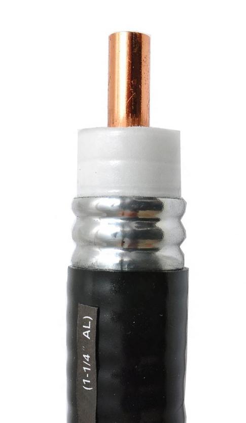 Связь 1-1/4" AL RF Гофрированный коаксиальный кабель 50 Ом с черной оболочкой 0