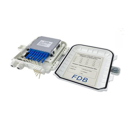 8 Core Fiber Optical Terminal Box with ABS+PC Material and IP55 Protection for Fttx Networks