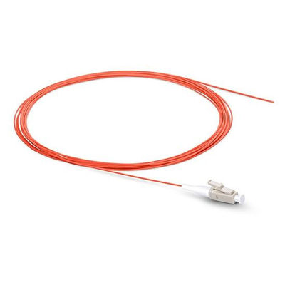 LC UPC Simplex OM1 Multimode Fiber Optic Patch Cord with 0.9mm PVC Jacket for High Performance Connectivity
