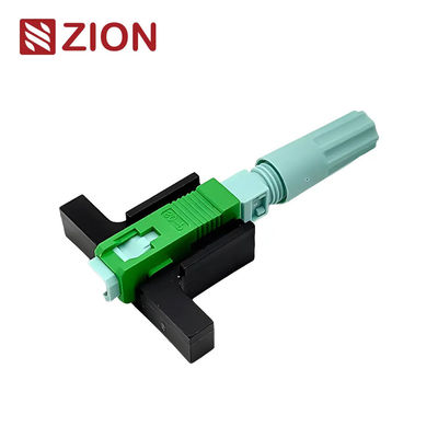 ZCSC18-A58 Reusable SC APC Fiber Fast Connector with Fast Assembly and High Installation Success Rate for FTTH