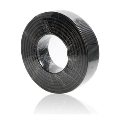 RG316D Dual-Core Overall Shielded Coaxial Cable with Silver-Plated Copper Conductors for High-Performance RF Transmission