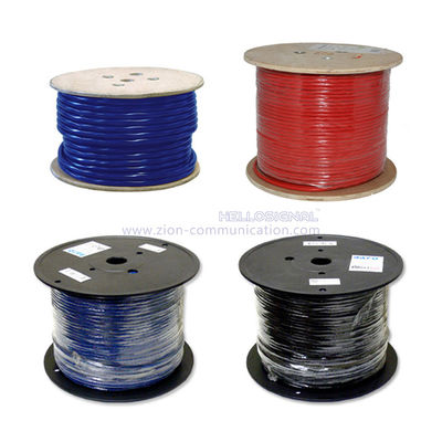 Outdoor CAT5E Network Cable With Messenger and Bare Copper for Enhanced Durability