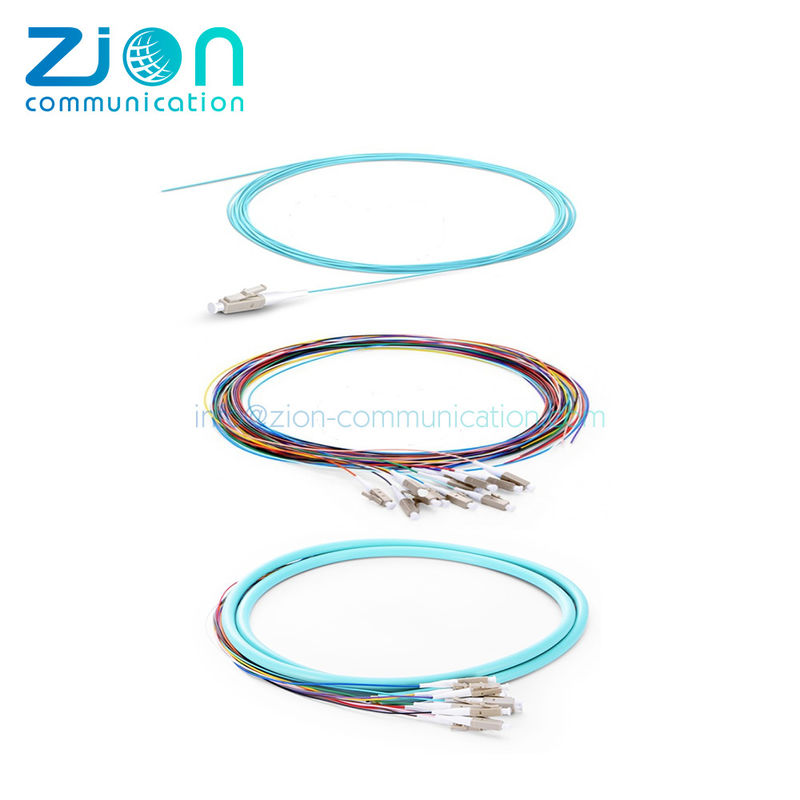 OM3 50/125 Multimode Fiber Optic Patch Cord with 900μm Tight Buffer and SC LC ST FC E2000 Connectors