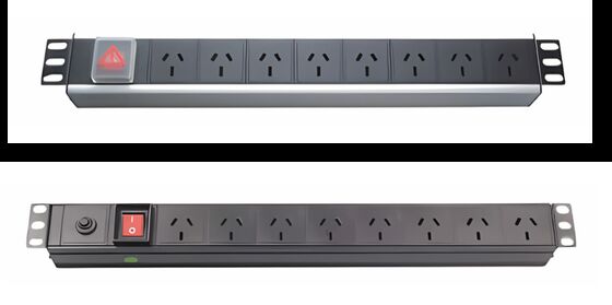 ZION Standard Rack PDU с корпусом из алюминия форм-фактора 1U и грузоподъемностью 60 кг для центров обработки данных